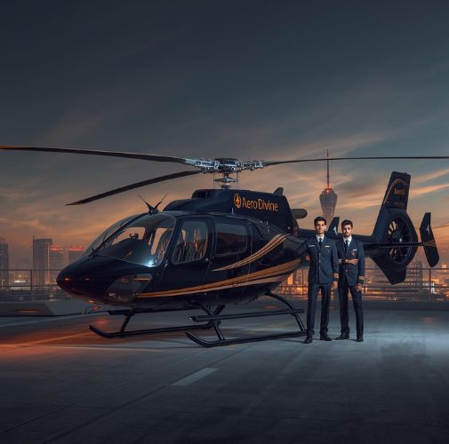 Online helicopter booking service in Gujarat