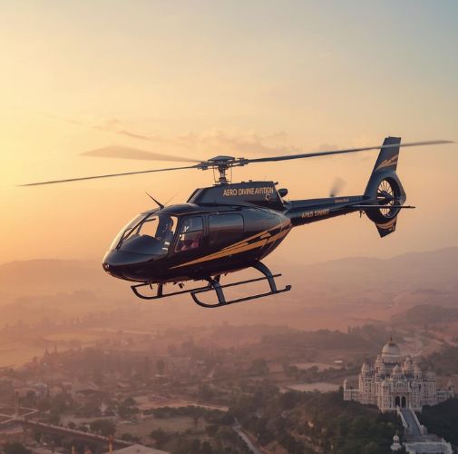 Professional helicopter booking service in Gujarat