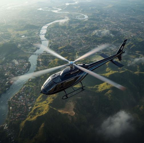 helicopter booking cost for election campaigning in Assam by Aero Divine Aviation