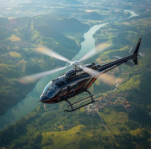 Helicopter booking for election campaign in Assam by Aero Divine Aviation