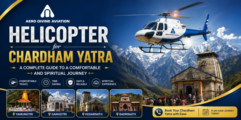 Helicopter for Chardham Yatra