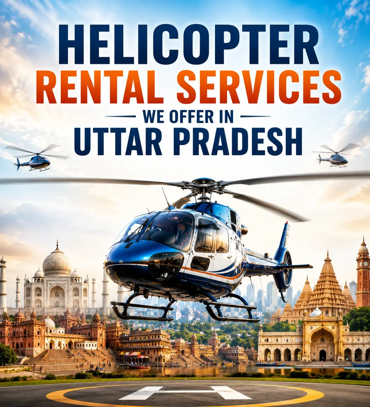 Charter Helicopter Services in Uttar Pradesh