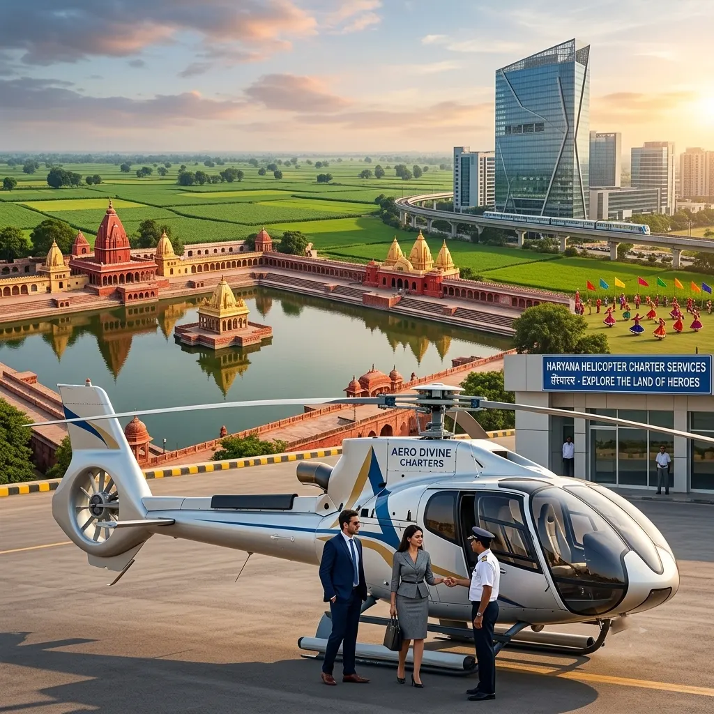 Charter helicopter service