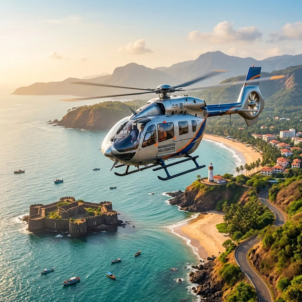 Charter helicopter services in maharashtra