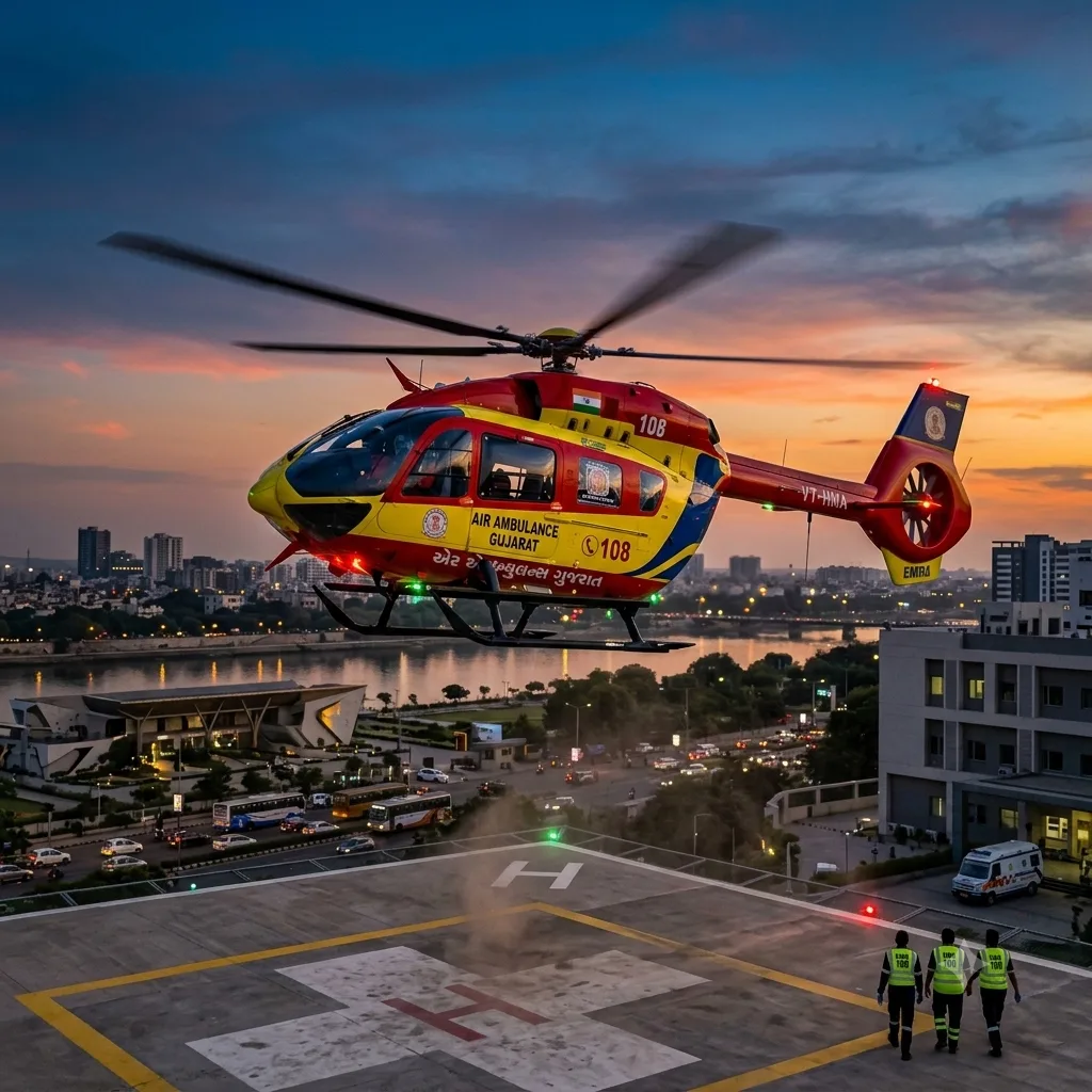Helicopter for air ambulance