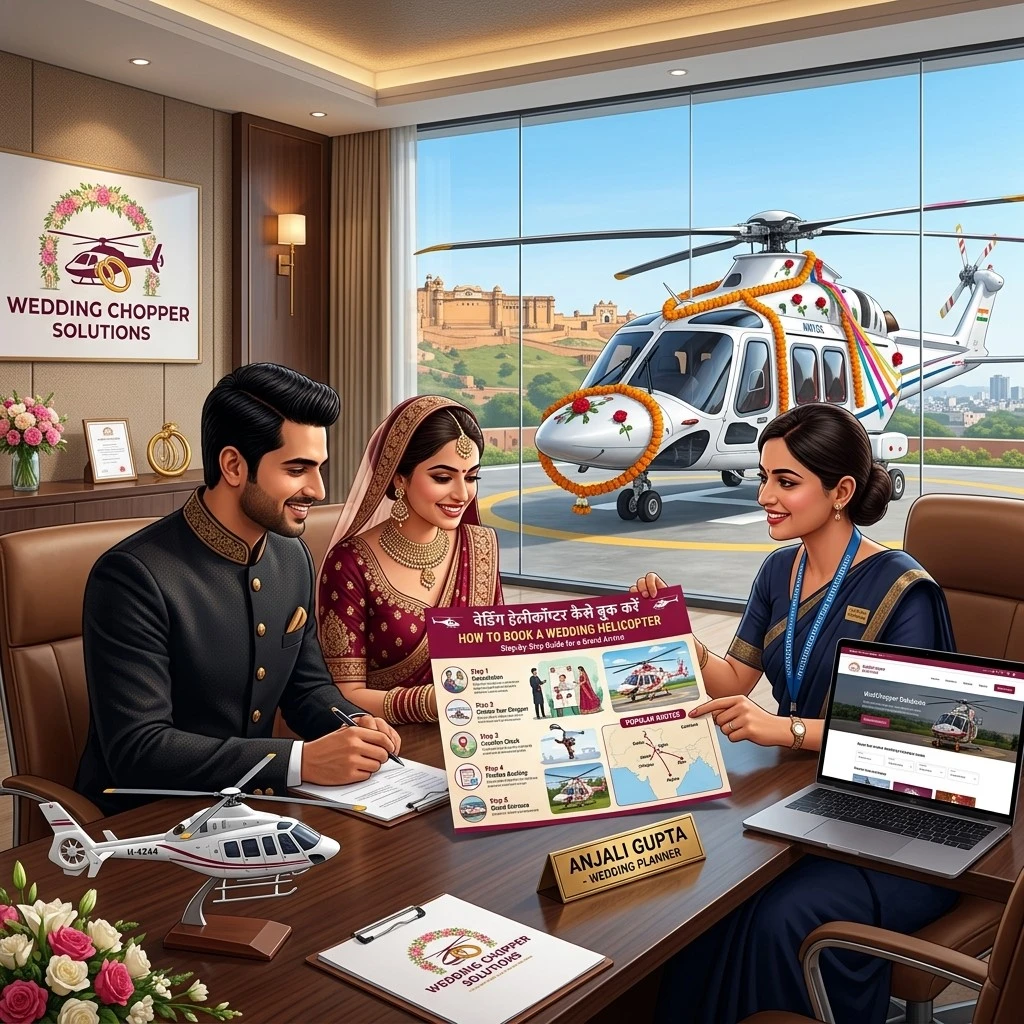 Helicopter Booking for Wedding in Uttar Pradesh