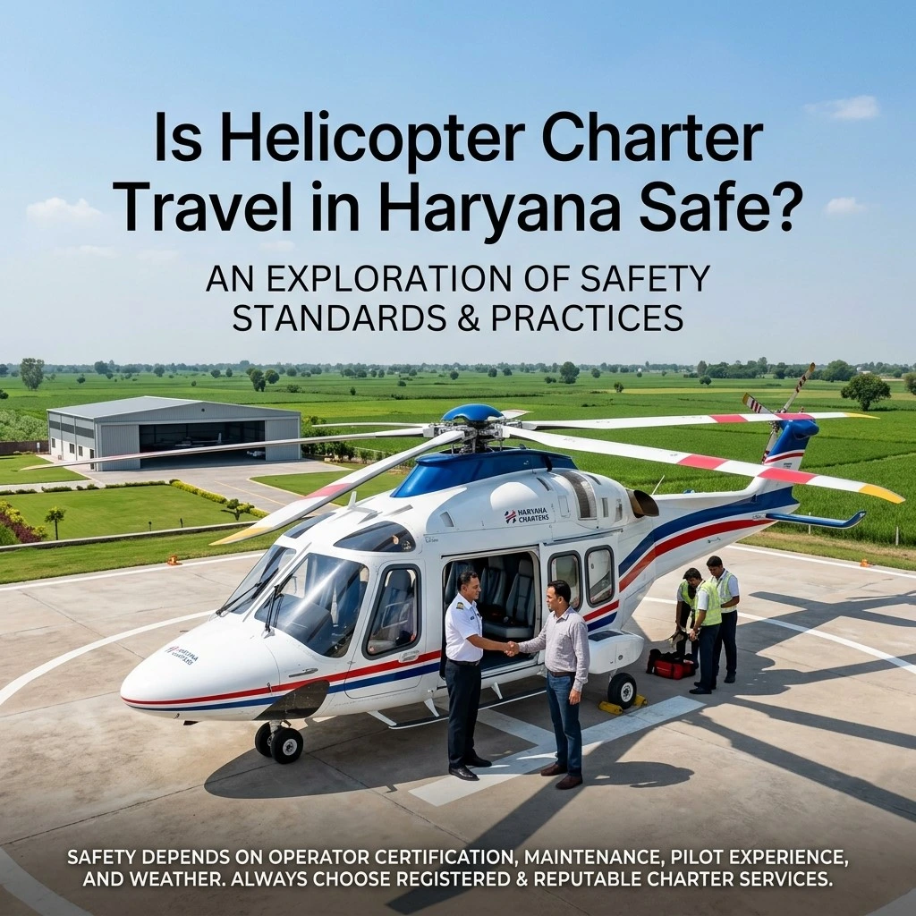 Is Helicopter Charter Travel in Haryana Safe