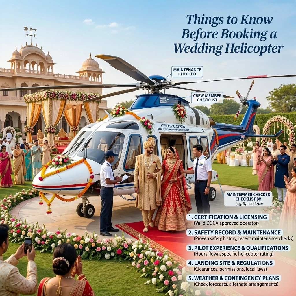 Helicopter Booking for Wedding in Uttar Pradesh