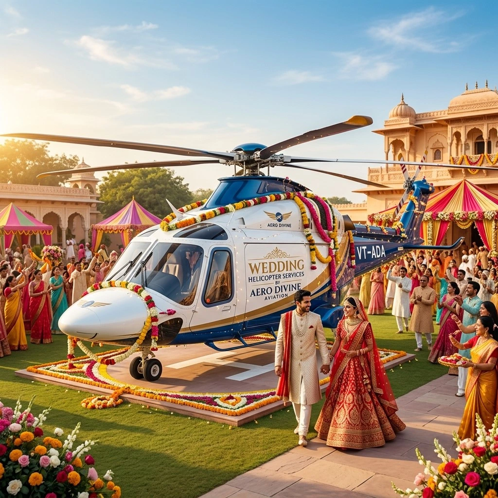 Helicopter Booking for Wedding in Uttar Pradesh