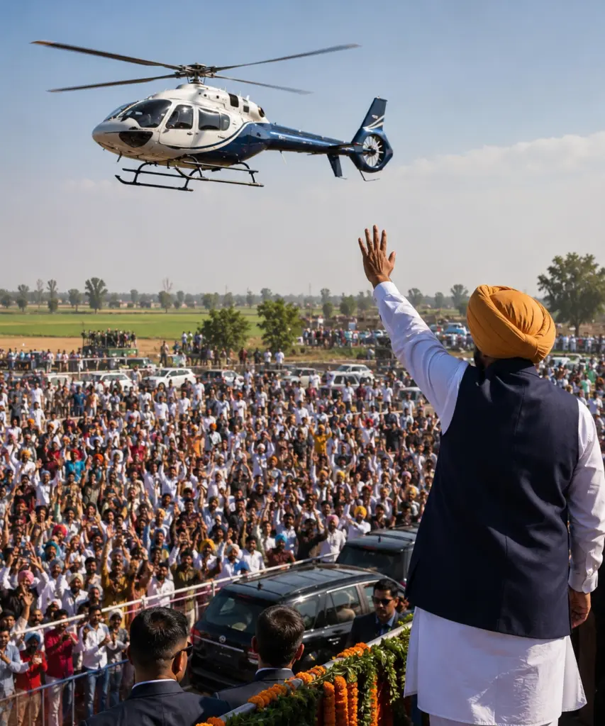 political leasers helicopter