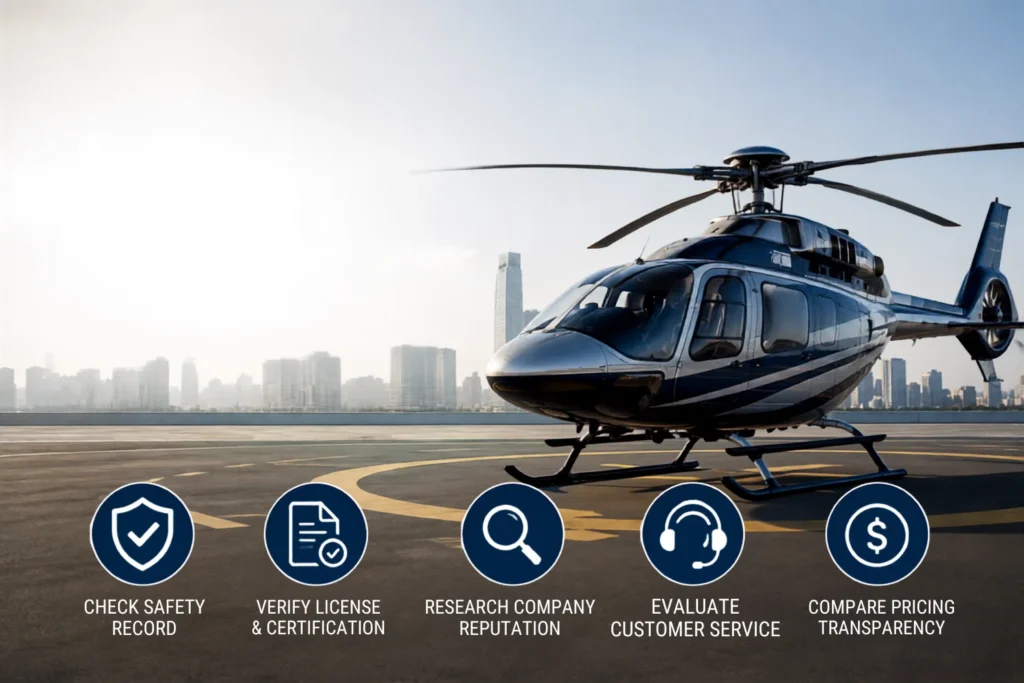 trusted charter helicopter