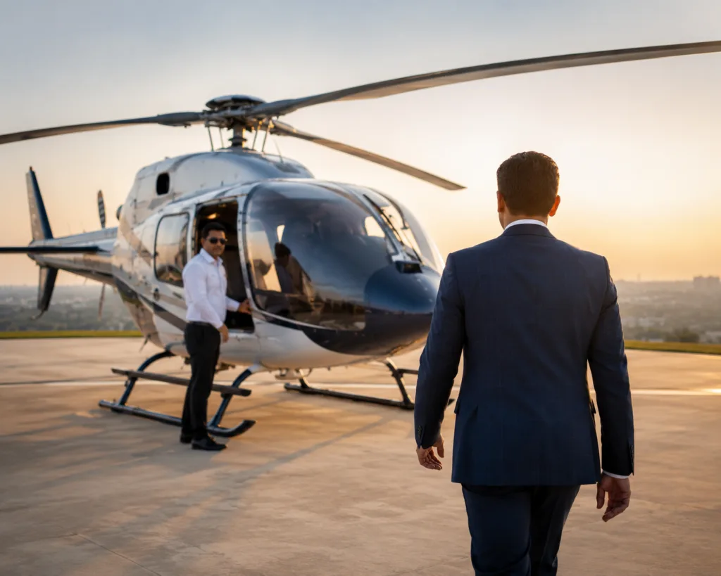 helicopter for election campaign in uttar pradesh
