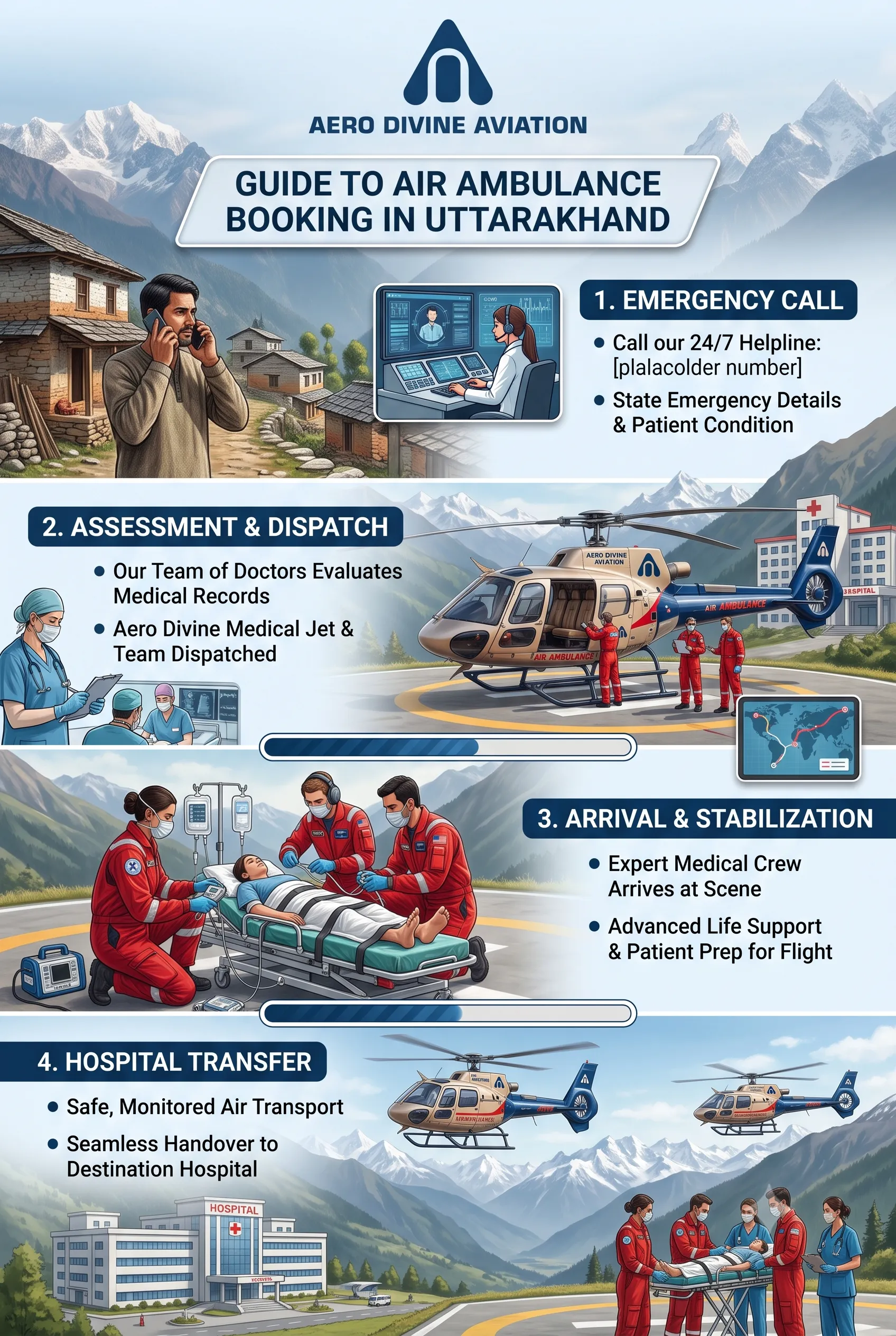 How to Book an Air Ambulance in Uttarakhand