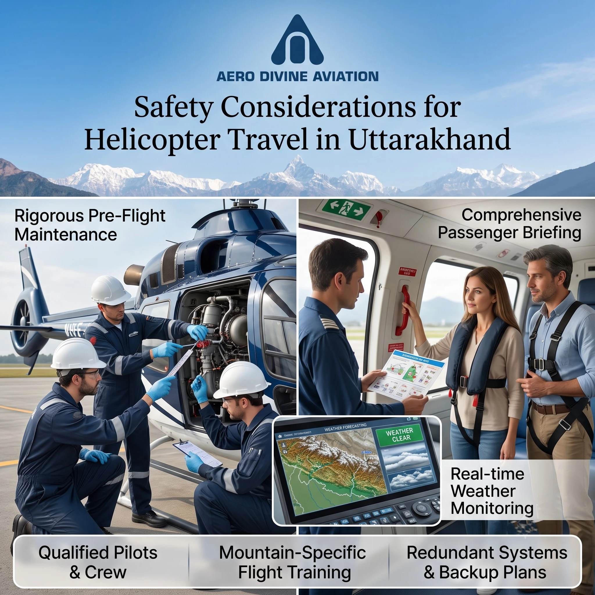 Safety Considerations for Helicopter Travel in Uttarakhand